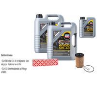 FEBI Inspektionspaket 11L LIQUI MOLY Top Tec 4100 5W-40 für BMW 5er G30 M