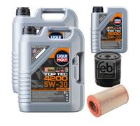 FEBI Inspektionspaket 11L Liqui Moly Top Tec 4200 5W-30 für Citroën Jumper