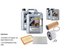 FEBI Inspektionspaket 12L LIQUI MOLY SPECIAL TEC F 5W-30 für Land Rover Range