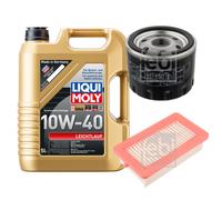 FEBI Inspektionspaket 5L LIQUI MOLY 10W-40 Leichtlauf für Nissan Micra V K14