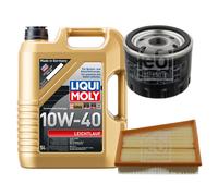 FEBI Inspektionspaket 5L LIQUI MOLY 10W-40 Leichtlauf für Renault Scénic II
