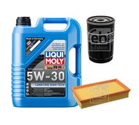 FEBI Inspektionspaket 5L LIQUI MOLY 5W-30 Longtime High Tech für Ford Transit