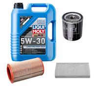 FEBI Inspektionspaket 5L LIQUI MOLY 5W-30 Longtime High Tech für Lancia Lybra