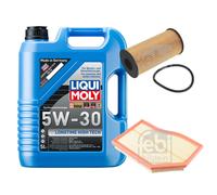 FEBI Inspektionspaket 5L LIQUI MOLY 5W-30 Longtime High Tech für Mercedes A