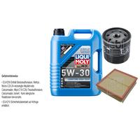 FEBI Inspektionspaket 5L LIQUI MOLY 5W-30 Longtime High Tech für Mercedes A