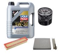 FEBI Inspektionspaket 5L LIQUI MOLY SPECIAL TEC F 5W-30 für Dacia Sandero