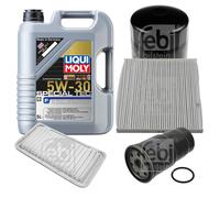 FEBI Inspektionspaket 5L LIQUI MOLY SPECIAL TEC F 5W-30 für Toyota Corolla