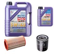 FEBI Inspektionspaket 6L LIQUI MOLY 5W-40 Leichtlauf High Tech für Alfa Romeo