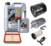 FEBI Inspektionspaket 6L LIQUI MOLY SPECIAL TEC F 5W-30 für Ford Mondeo V