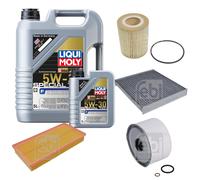 FEBI Inspektionspaket 6L LIQUI MOLY SPECIAL TEC F 5W-30 für Land Rover Range LW