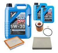 FEBI Inspektionspaket 7L LIQUI MOLY 5W-30 Longtime High Tech für BMW 3er F30