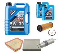 FEBI Inspektionspaket 7L LIQUI MOLY 5W-30 Longtime High Tech für BMW 4 Gran