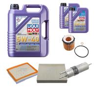 FEBI Inspektionspaket 7L LIQUI MOLY 5W-40 Leichtlauf High Tech für BMW 3er F30