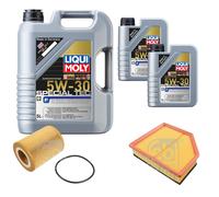 FEBI Inspektionspaket 7L LIQUI MOLY SPECIAL TEC F 5W-30 für Volvo XC70 II 136