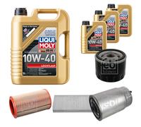 FEBI Inspektionspaket 8L LIQUI MOLY 10W-40 Leichtlauf für Lancia Lybra SW 839BX