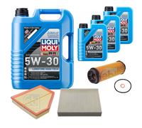 FEBI Inspektionspaket 8L LIQUI MOLY 5W-30 Longtime High Tech für BMW 4 Gran