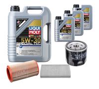 FEBI Inspektionspaket 8L LIQUI MOLY SPECIAL TEC F 5W-30 für Alfa Romeo 156 932_