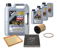 FEBI Inspektionspaket 8L LIQUI MOLY SPECIAL TEC F 5W-30 für Ford Transit Bus