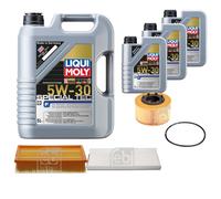 FEBI Inspektionspaket 8L LIQUI MOLY SPECIAL TEC F 5W-30 für Ford Transit Kasten
