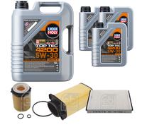 FEBI Inspektionspaket 8L Liqui Moly Top Tec 4200 5W-30 für Mercedes C-Klasse