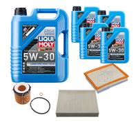 FEBI Inspektionspaket 9L LIQUI MOLY 5W-30 Longtime High Tech für BMW 3er F30