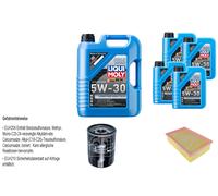 FEBI Inspektionspaket 9L LIQUI MOLY 5W-30 Longtime High Tech für Jaguar XK