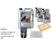 FEBI Inspektionspaket 9L LIQUI MOLY SPECIAL TEC F 5W-30 für Land Rover Range LS