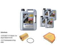 FEBI Inspektionspaket 9L LIQUI MOLY SPECIAL TEC F 5W-30 für Volvo XC70 II 136