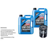 FEBI Ölfilter 10L LIQUI MOLY 5W-30 Longtime High Tech für Jaguar XK Cabriolet
