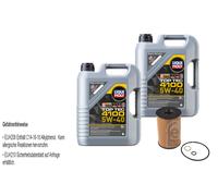 FEBI Ölfilter 10L LIQUI MOLY Top Tec 4100 5W-40 für BMW 8 Cabriolet G14 M 850i