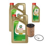 FEBI Ölfilter 11L Castrol EDGE Titanium FST 5W-30 LL für BMW 5er G30 F90