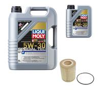 FEBI Ölfilter 6L LIQUI MOLY SPECIAL TEC F 5W-30 für Land Rover Discovery IV