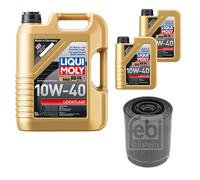 FEBI Ölfilter 7L LIQUI MOLY 10W-40 Leichtlauf für Renault Master II Kasten FD