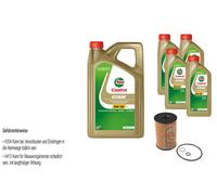 FEBI Ölfilter 9L Castrol EDGE Titanium FST 5W-30 LL für BMW 5er G30 F90