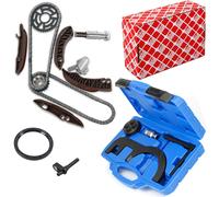 Febi Steuerketten-satz + Motoreinstellwerkzeug Passend Für Bmw N47 118d - 320d
