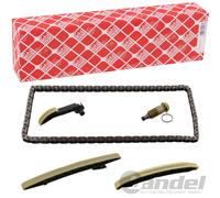 febi bilstein 30322 Steuerkettensatz für Nockenwelle, mit Gleitschienen und Kettenspanner, 1 Stück