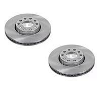 FEBI x2 Stk Bremsscheibe Vorderachse Für VW SKODA Passat Superb I B5 4B0615301B