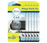 Febreze Car Lufterfrischer Cotton Fresh, 6 x 2 ml (749,17 € pro 1 l)