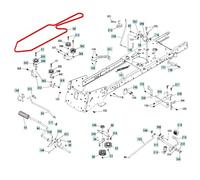 Federal 40 Keilriemen 591065301 Fahrantrieb passend für viele Husqvarna TC, CTH-Modelle