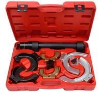 FEDERSPANNER SATZ mit 3x SPANNKOPFPAAREN für McPHERSON FEDERBEINE Ø 80-190mm