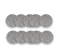 Feeshoppher 2/5/10 Stück Zerstäubungsfilter aus Filz, 40 x 40 x 3 mm, Eisen, Chrom, Aluminium, Brennkammer-Filter, Filz für Webasto 5000 5 KW Diesel-Standheizung, Ersatzteile (10 Stück)