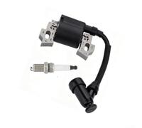 Feeshoppher Zündspule Ersatz für & 1458404S 1458416S, passend für XT149 XT173 650 675 775 800 Motorserie, Rasenmäher-Teile Zündkomponente (Metall schwarz) (B)