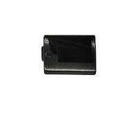 FEILIVCI Ersatz Ersatzteile Für Mercedes Für Benz E-Klasse W211 2003 2004 2005 2006 Frontstoßstange Anhängerabdeckung Zughakenabdeckung 2118850026 Modifikationsteile(Schwarz)