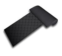 FELEA Auto-Sitzverlängerung, Autositzverlängerung Sitzkissen Autositz Modifikation BeinstüTze, Für LINCO Navigator 2004-2008 Autositzkissen,A-Rhombus Black