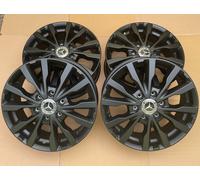 Platin P 64 matt black 5.5x14 LK 4/108 ET 24 ML 65.1