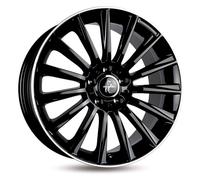 Keskin KT18 Turbo Black Lip Polish Alufelge 20 Zoll ET30 5x112 ML66,6