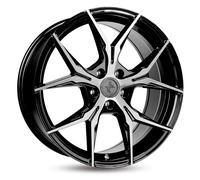Keskin KT19 Angel Black Front Polish Alufelge 18 Zoll ET45 5x108 ML72,6