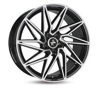 Felgen Keskin Tuning Kt20 8,0jx18 5/114,3 Et40 72,6 Bfp Black Front Polish