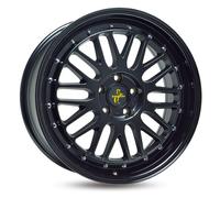 18 Zoll KESKIN KT22 5x100 ET30 Alufelgen MATT BLACK PAINTED