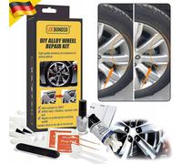Felgen Reparatur-Set Aluminiumlegierung Risse Dellen Kratzerentferner Kit PKW